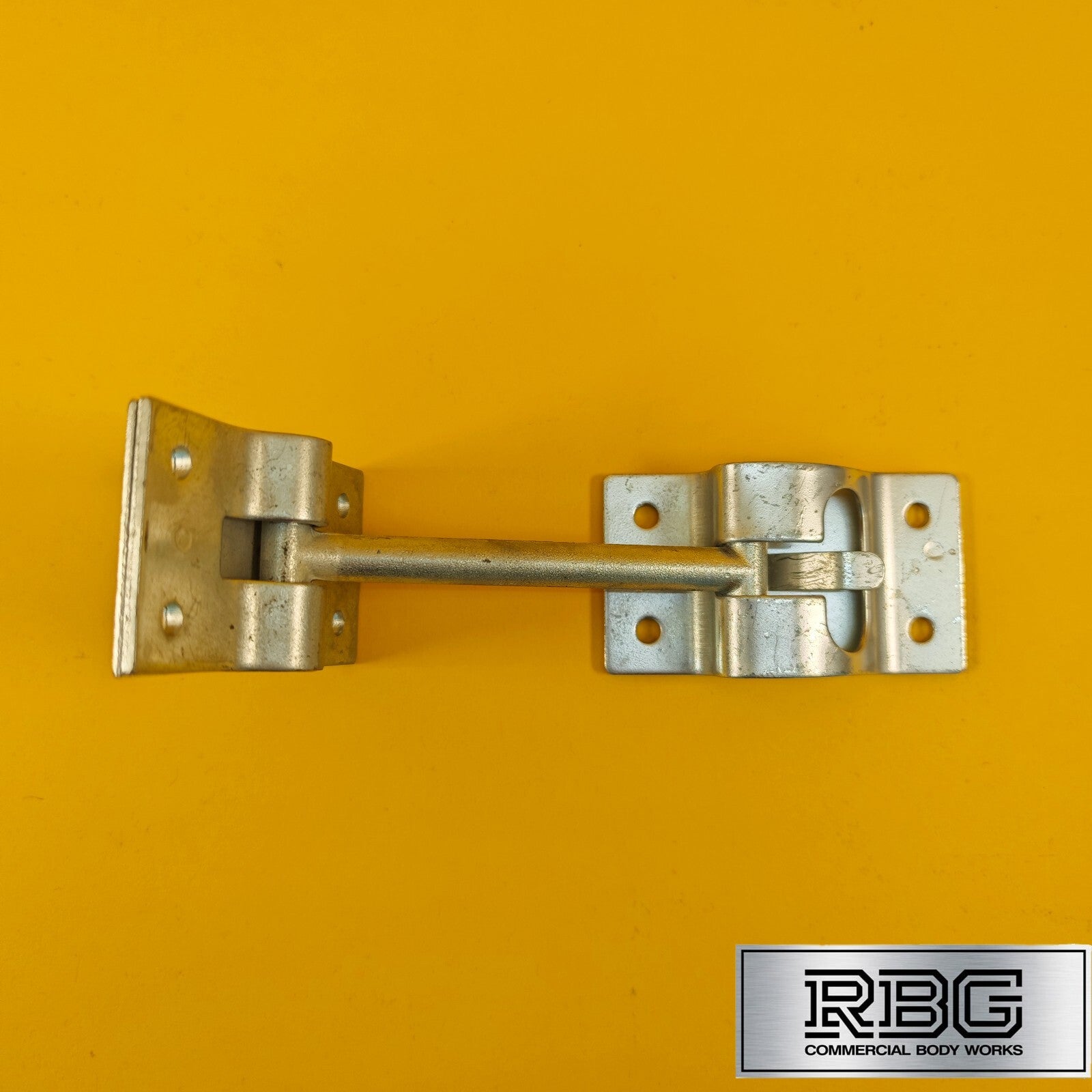 Door Retainer 105mm Hook & Catch Plate Horsebox Trailer Truck Caravan Barn 1Pc