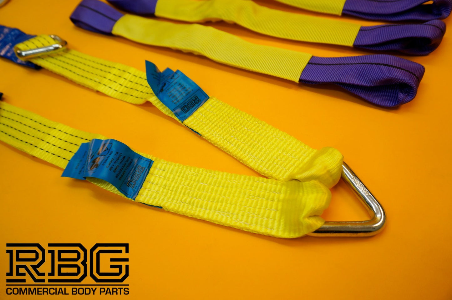 4x Recovery Ratchet Strap 4m x 50mm 5Ton + Winching Assistance Strap 1.5m x 50mm