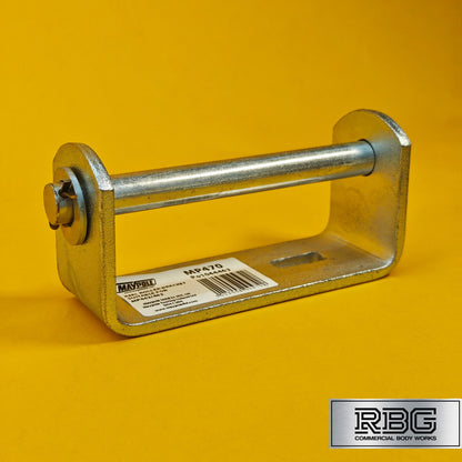 Keel Roller Bracket with 16mm Spindle for Boat Trailers Zinc Plated Steel UK