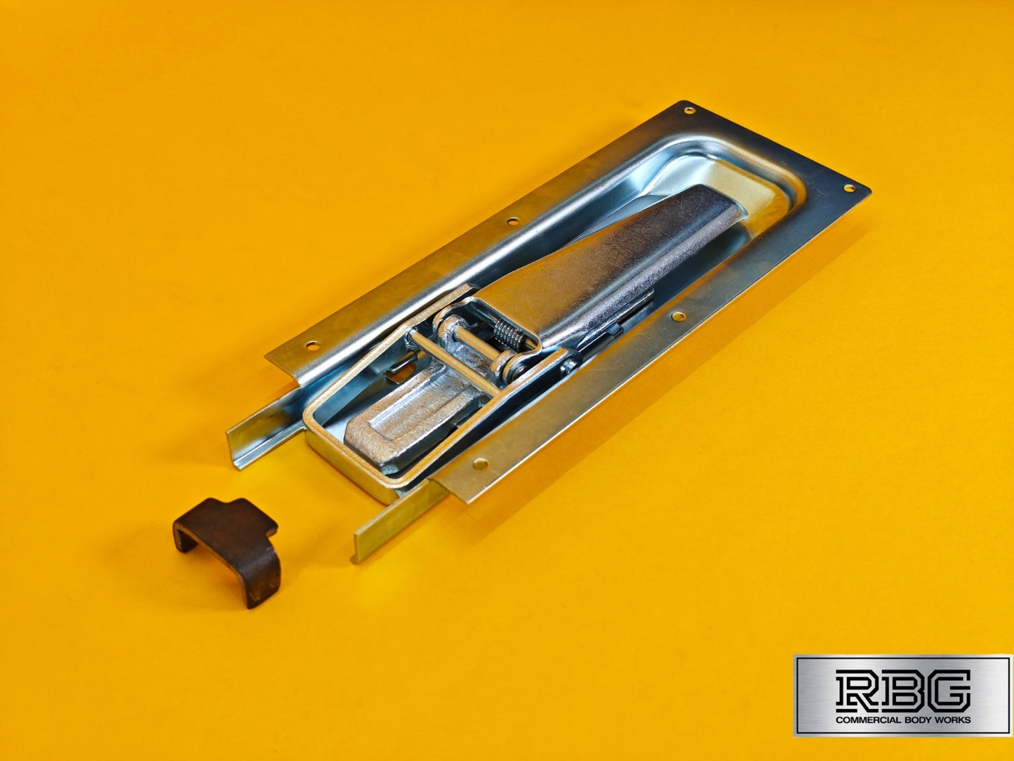 Dropside Pesca Lock Recessed Steel Tailboard Catch Truck Trailer Drop Side Latch