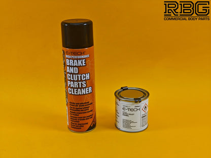 Brake Caliper Paint Kit VIOLET Paint + Cleaner + Brush E-TECH For Car Vehicle UK