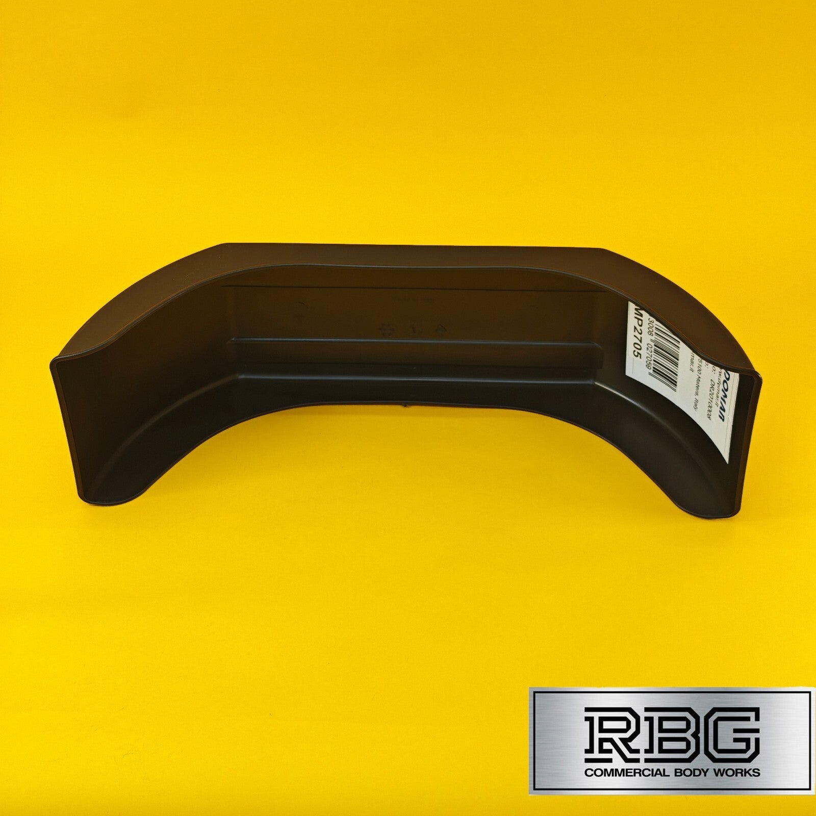 8 Inch Plastic Mudguard Single 550mm x 160mm for Trailer 8″ Wheels Domar Deluxe