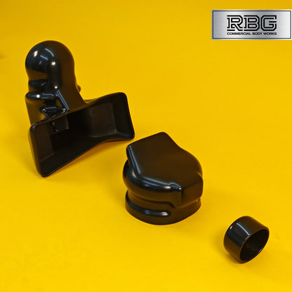 TowBall + Socket + Plug Cover SET PVC 50mm Towball 7 13 Pin Socket 12N/S Plug UK