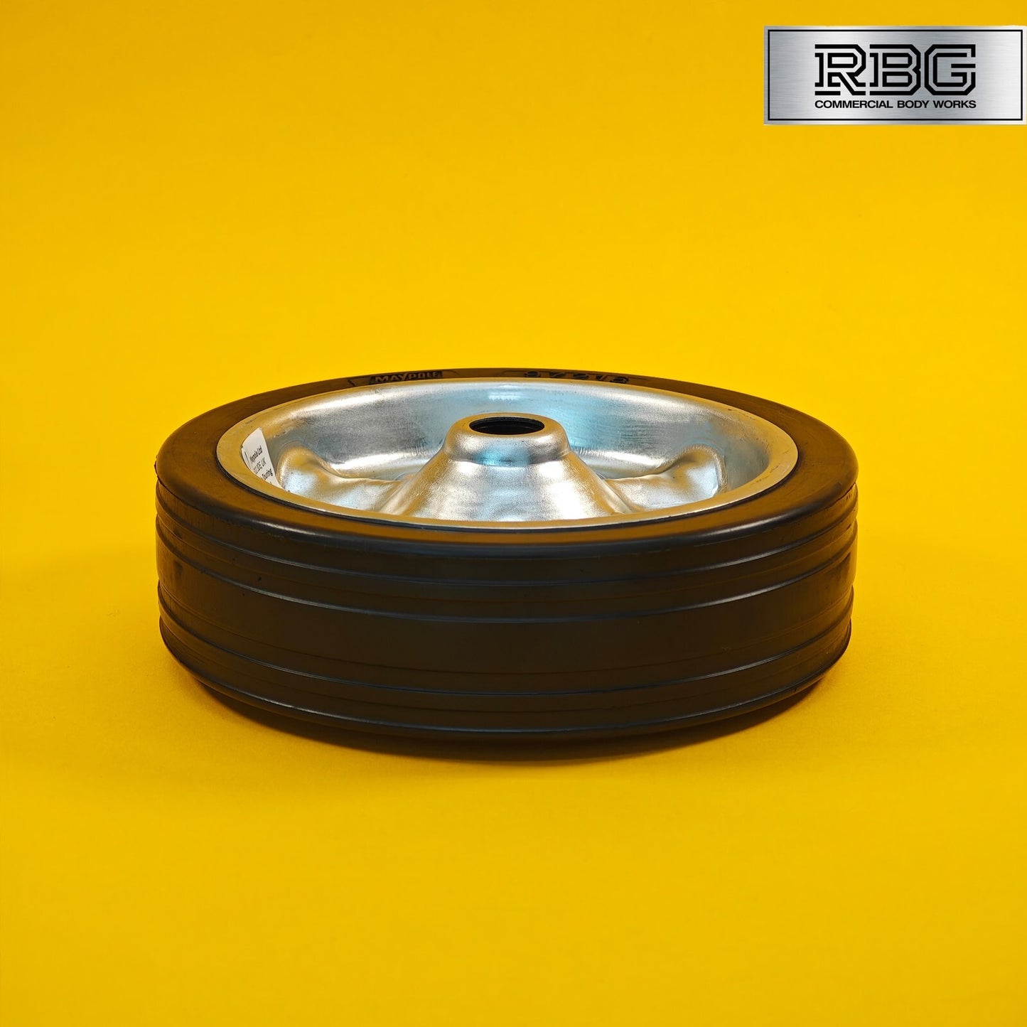 Spare Wheel for Jockey Wheels Replacement for Trailer Rubber Tyre 200mm UK
