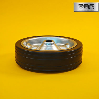 Spare Wheel for Jockey Wheels Replacement for Trailer Rubber Tyre 200mm UK
