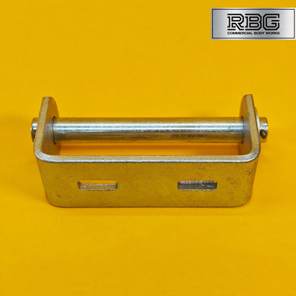 Keel Roller Bracket with 19mm Spindle for Boat Trailers Zinc Plated Steel UK