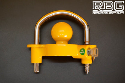 Trailer Hitch Lock 50mm Coupling Universal Security Coupler Tow Ball Heavy Duty