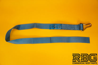 A Frame Dolly Strap 5ton Blue 50mm Lashing Cargo 1.5m Towing Trailer Recovery
