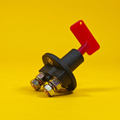 Battery Cut Off Switch 12V/24V Removable Key Single Pole Pro Cut Off Kill Switch