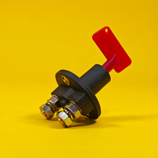 Battery Cut Off Switch 12V/24V Removable Key Single Pole Pro Cut Off Kill Switch
