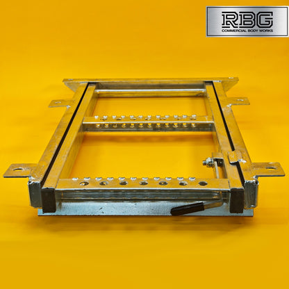 Pull Slide Out Step 2 Rung Underfloor Access Ladder Tipper Truck Trailer Steel