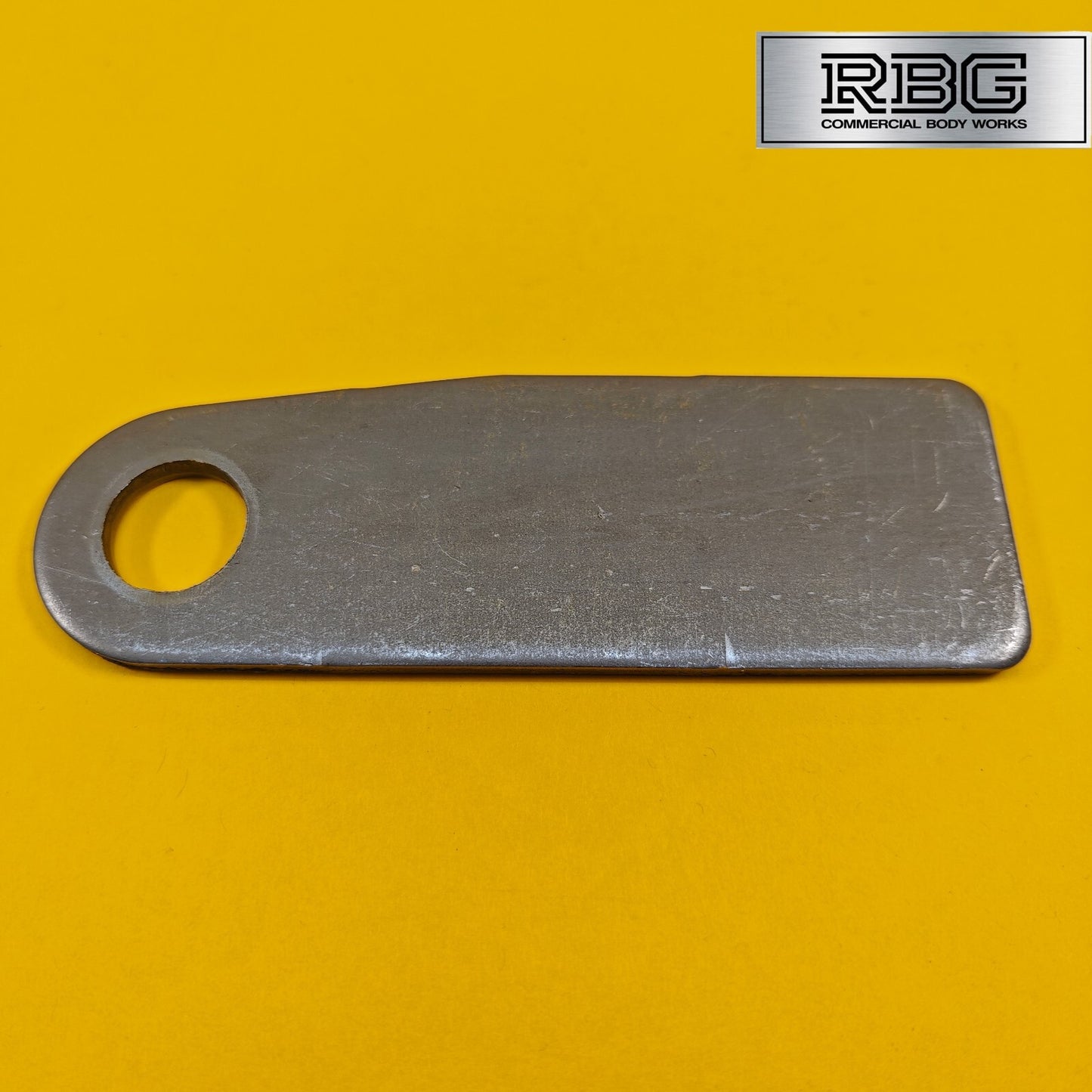 Heavy Duty Tail Gate Fixing Eye Plates Self Colour Weld On For Drop Lock Trailer