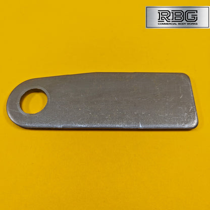 Heavy Duty Tail Gate Fixing Eye Plates Self Colour Weld On For Drop Lock Trailer