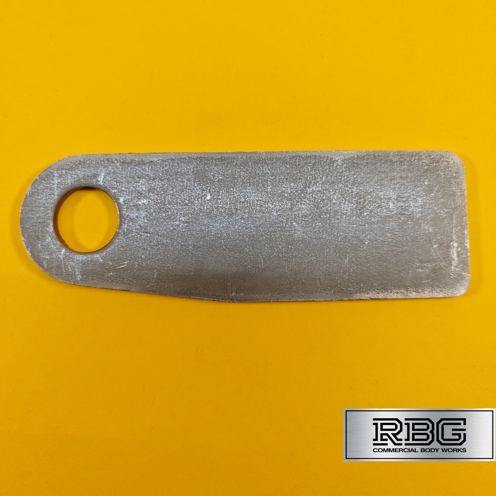 Heavy Duty Tail Gate Fixing Eye Plates Self Colour Weld On For Drop Lock Trailer