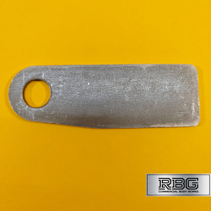 Heavy Duty Tail Gate Fixing Eye Plates Self Colour Weld On For Drop Lock Trailer
