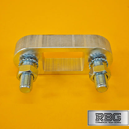 Tow Bar Ball Spacer Extension + 70mm Bolts & Nuts 25mm Block Trailer Caravan UK