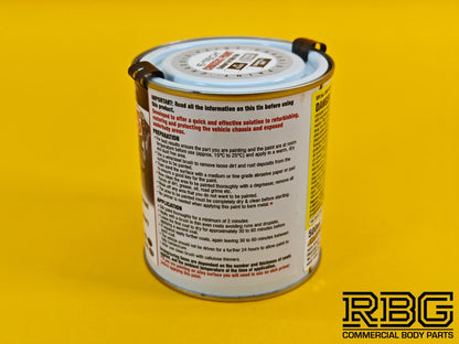 Chassis Paint SILVER ALLOY Brush On Chip Resistant Car Van Trailer 500ML E-TECH