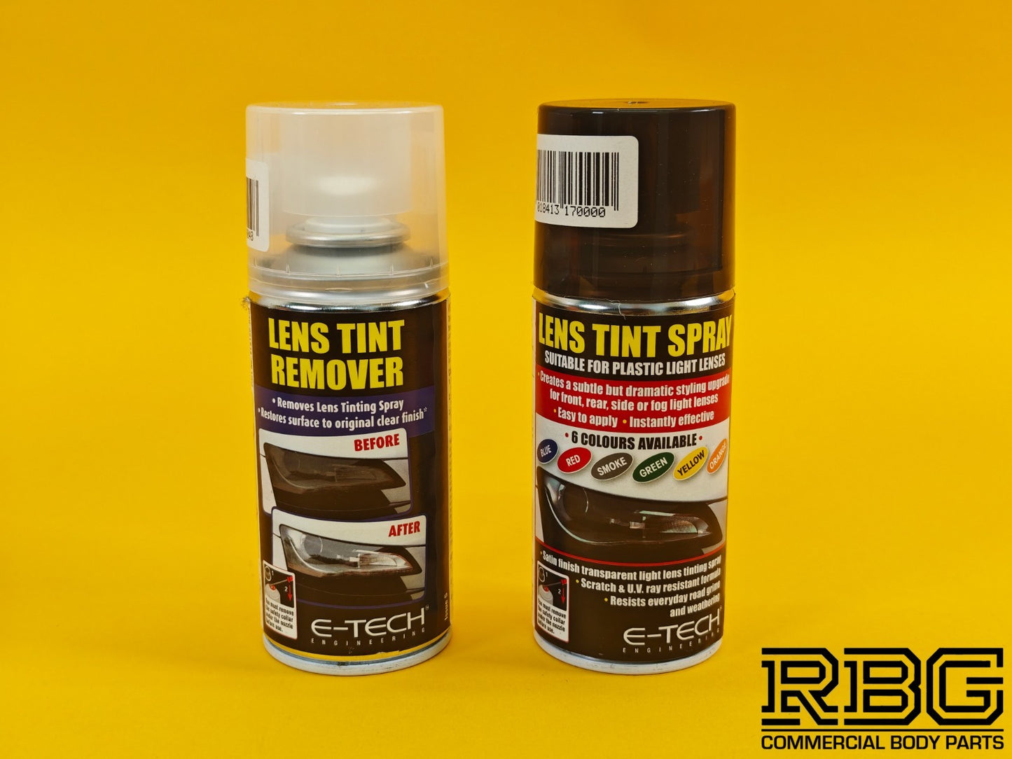 Smoke Black Lens Tinting Kit Spray & Remover For Car Vehicle Glass Lamp E-TECH