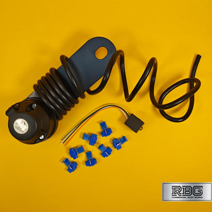 12N Wiring Kit 7 Pin With Audible Relay Buzzer Towing Trailer Caravan Towbar 2m
