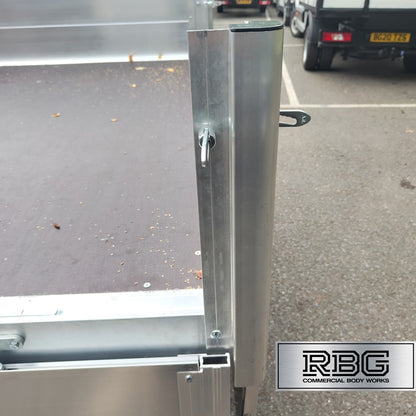 Aluminium Corner Pillar Extrusion 600mm & Socket Dropside Truck Trailer Tailgate