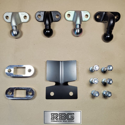 Tow Ball Spacer Bumper Bolt Sets Maypole 50mm Tow Ball Trailer Truck 4x4 Towbar