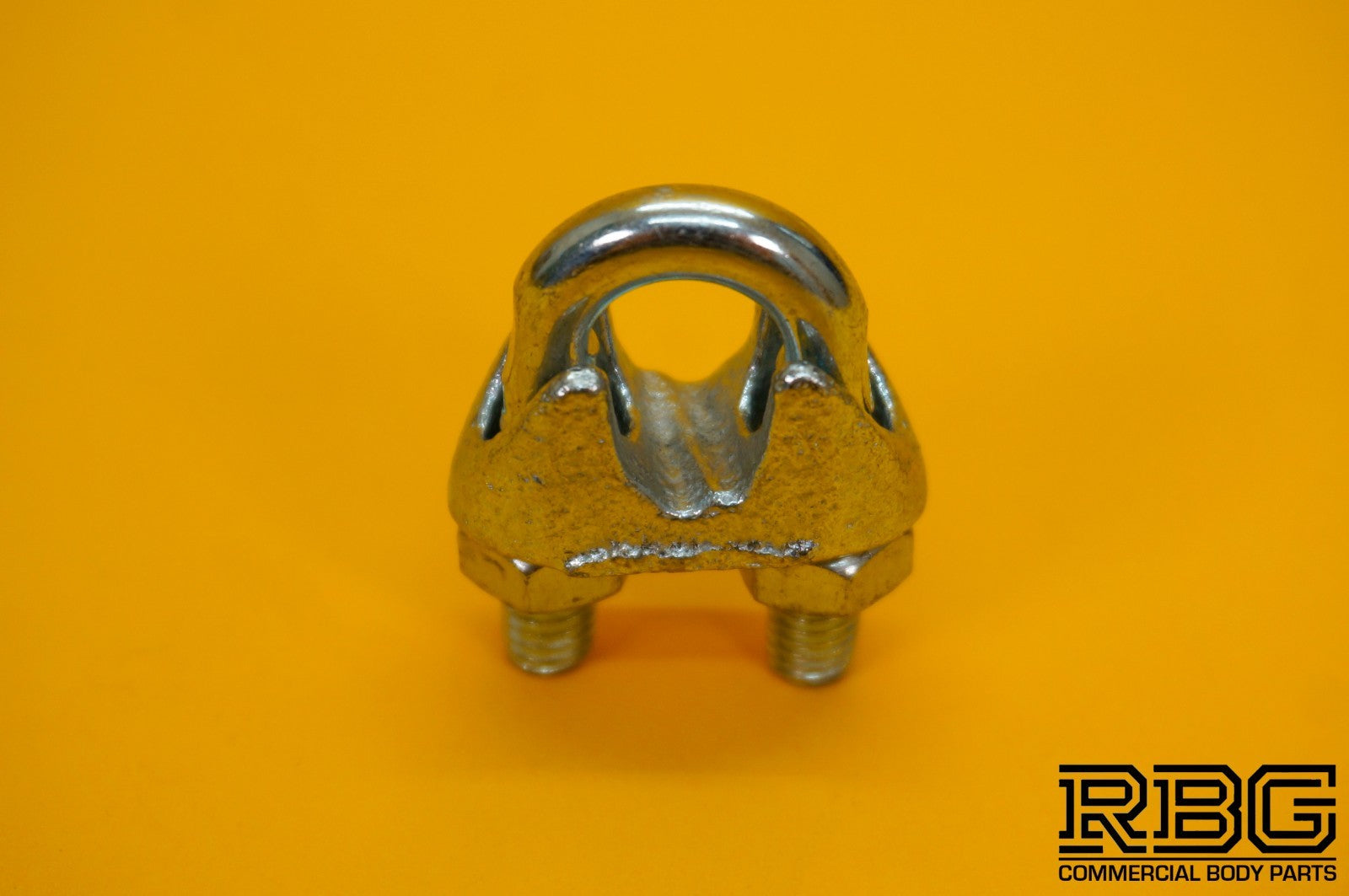 Wire Rope Grip 8mm Steel Cable Grip Bull Dog Clamp U Bolt Zinc Plated Heavy Duty