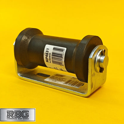 Keel Roller + Bracket 19mm Bore Flat for Boat Trailers Non-Marking Polyurethane