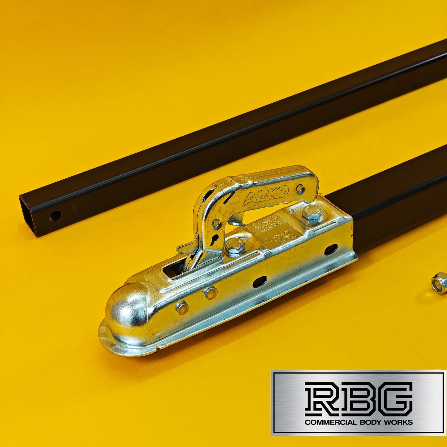 Vehicle Recovery Tow Pole 3.5Ton Ridged Towing Bar 1.8m 3500kg 2pc Steel Car Van