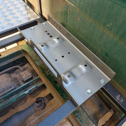 Winch Mounting Plate 13500lb - 15000lb 6.6T UK Recovery Vehicle 4x4 12V or 24V