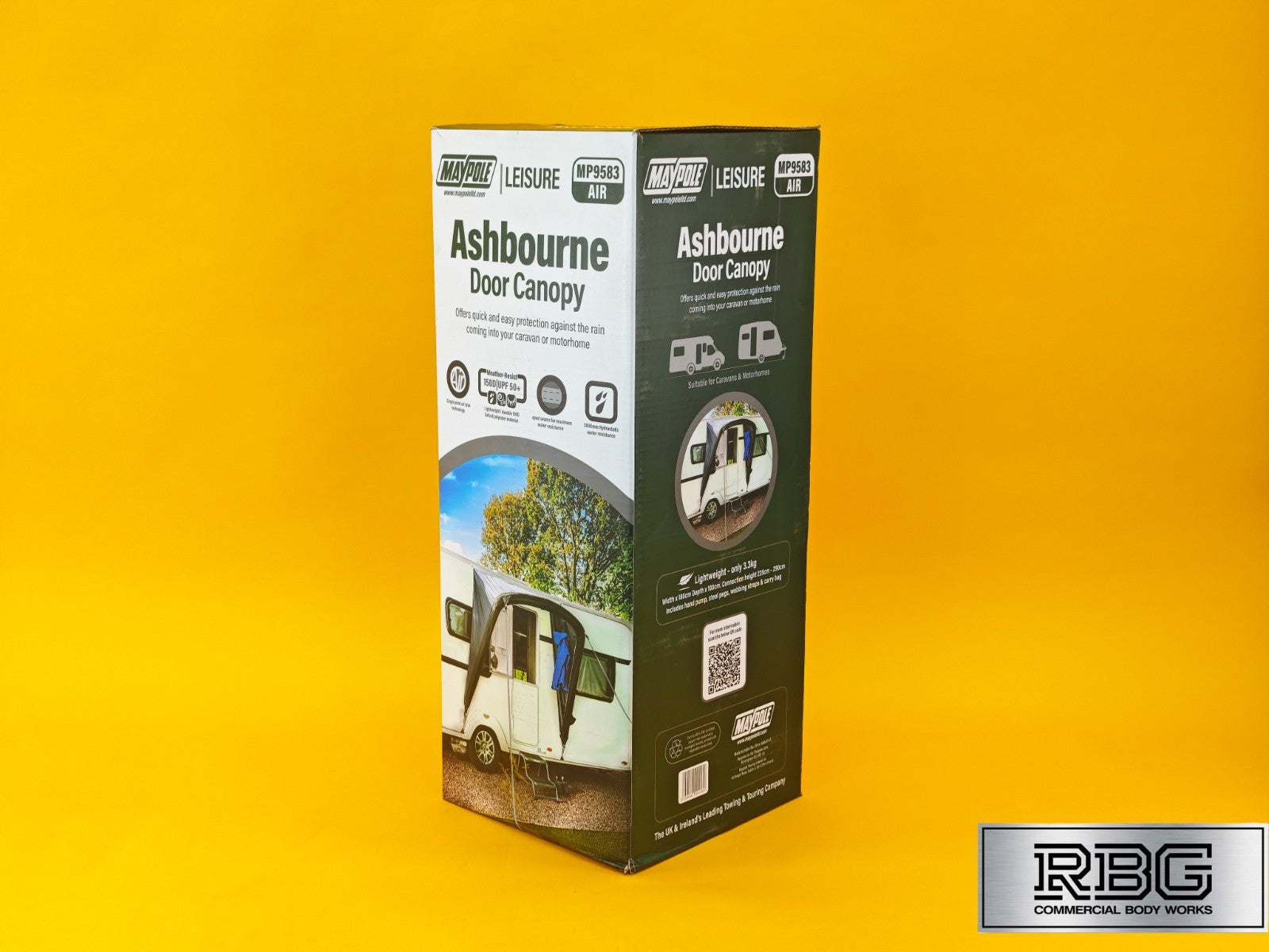 Ashbourne Air Door Canopy for Caravans Campervans Motorhomes UK