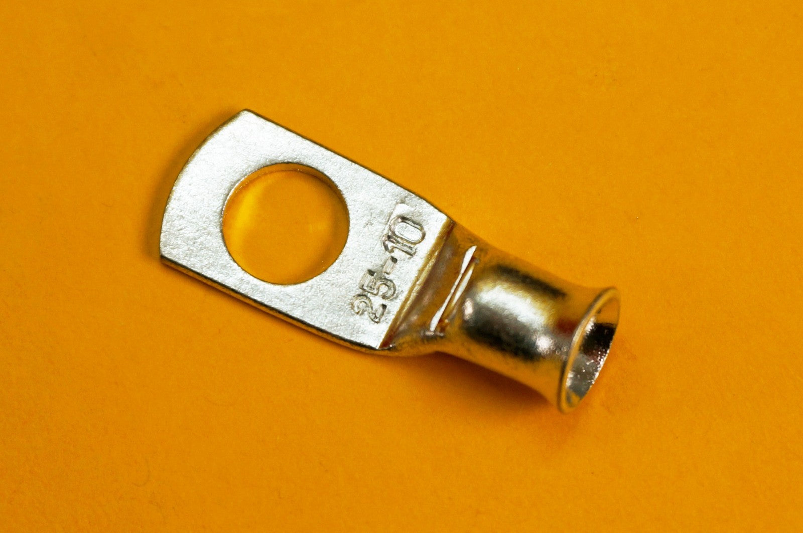 Battery Cable Terminal Copper Tube Lug 25mm² 10mm Connector Ring Crimp Welding