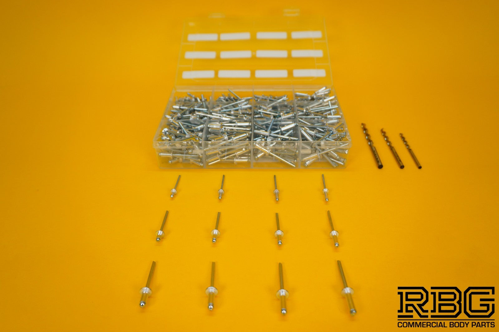 Blind Pop Rivets Assorted Aluminium Head Steel Shank 12Sizes + DORMER DRILL BITS
