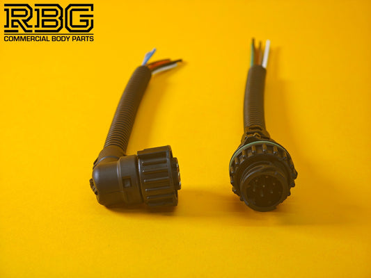 6/7 Pin Connector Plug Male + Female Rear Light SPRINTER, IVECO, MAN... Trucks