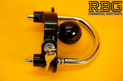 Trailer Hitch Lock 50mm Coupling Universal Heavy Duty Security Coupler Tow Ball