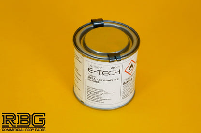 GRAPHITE Engine Enamel Paint Gloss E-TECH 250ml Heat Resistant for Car Motorbike