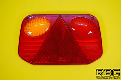 Replacement Lens for Radex 2800 LEFT Hand Rear Combination Light for Trailer