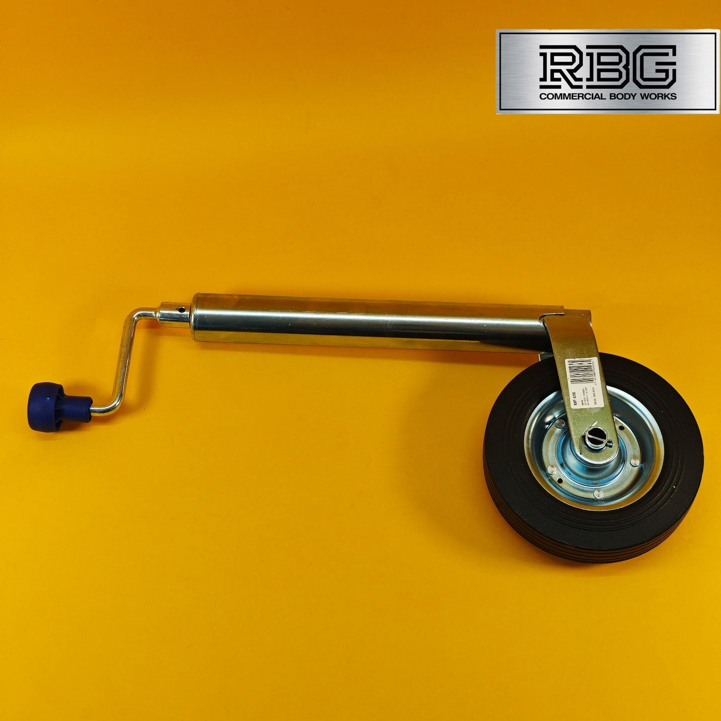 48mm Jockey Wheel For Trailer / Caravan 100Kg Telescoping 570mm-810mm Extension
