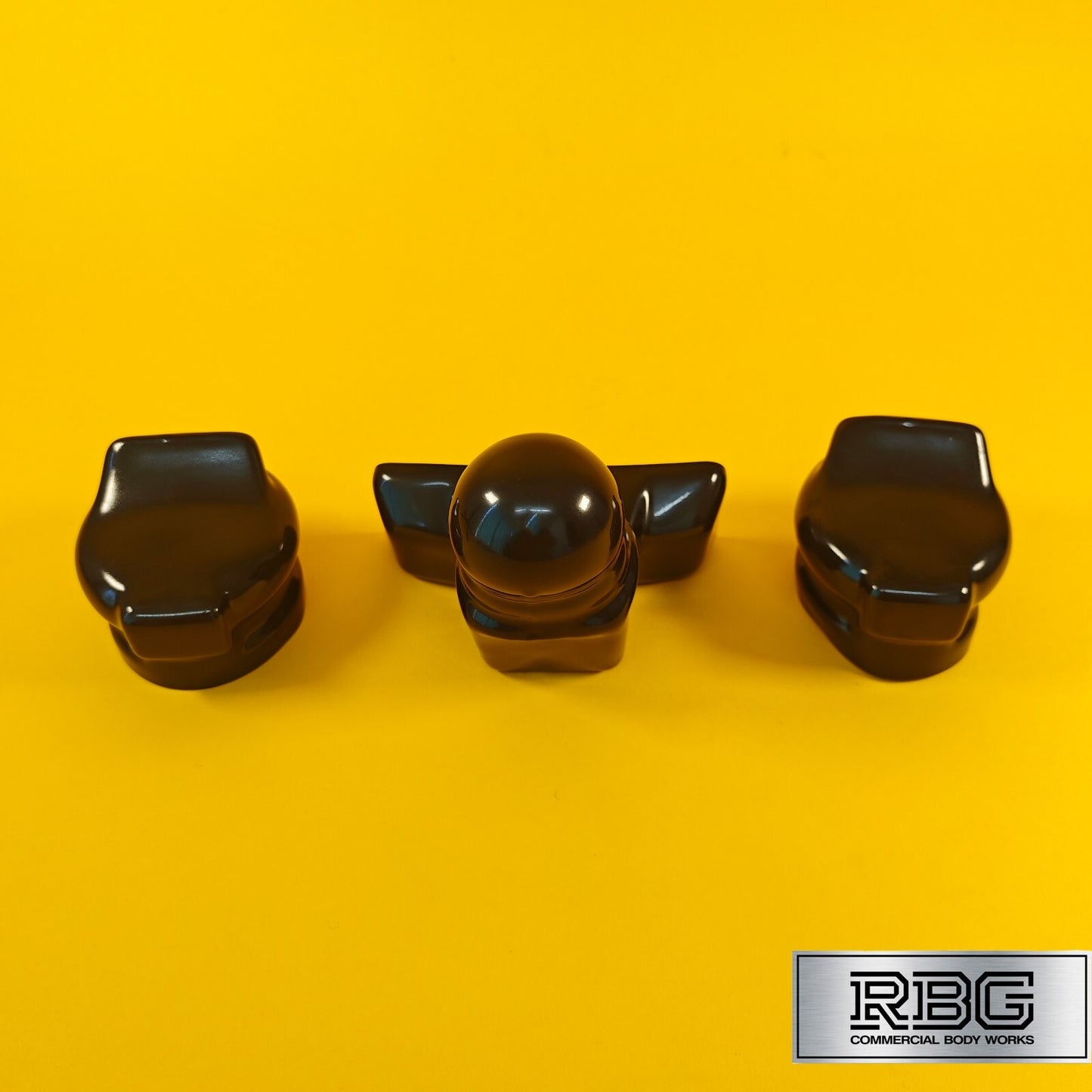 Tow Ball & 2x Socket Cover SET PVC For 50mm Towballs 7 & 13 Pin Sockets Trailer
