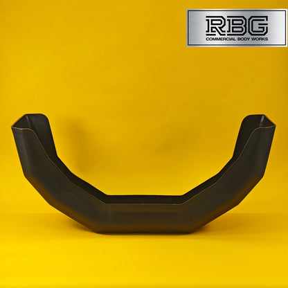 13 Inch Plastic Mudguard Single 760mm x 210mm for Trailer 13″ Wheels Black UK