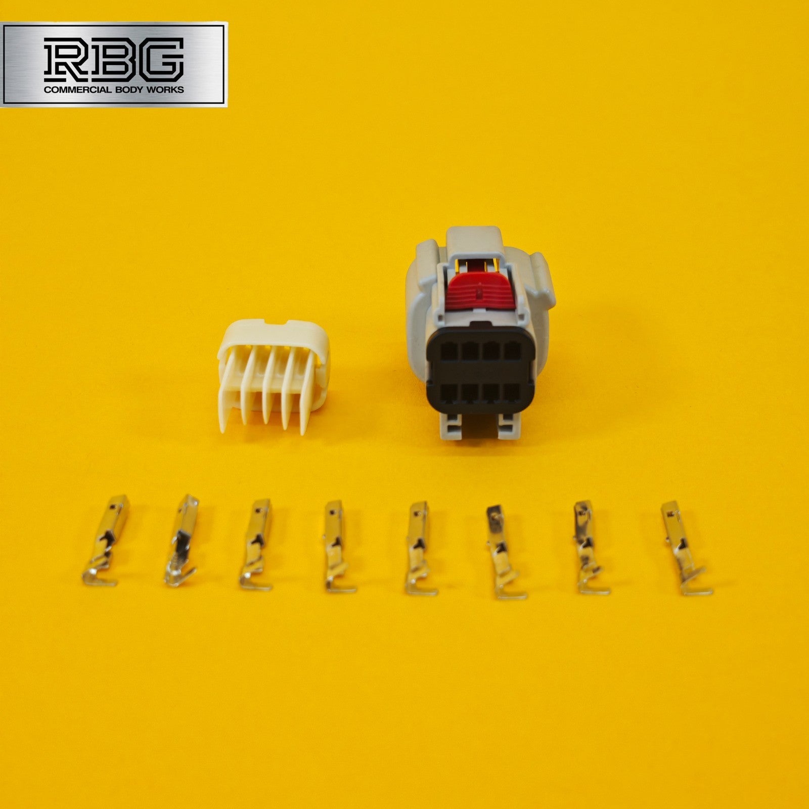Ford Transit MK8 Wiring Loom Plug Grey for Tail Light Lamp Tipper Recovery 8Pin