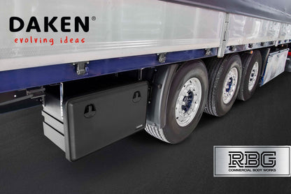DAKEN Toolbox JUST 900 x 367 x 450 Lorry Side Locker Truck Storage Box Tool Box