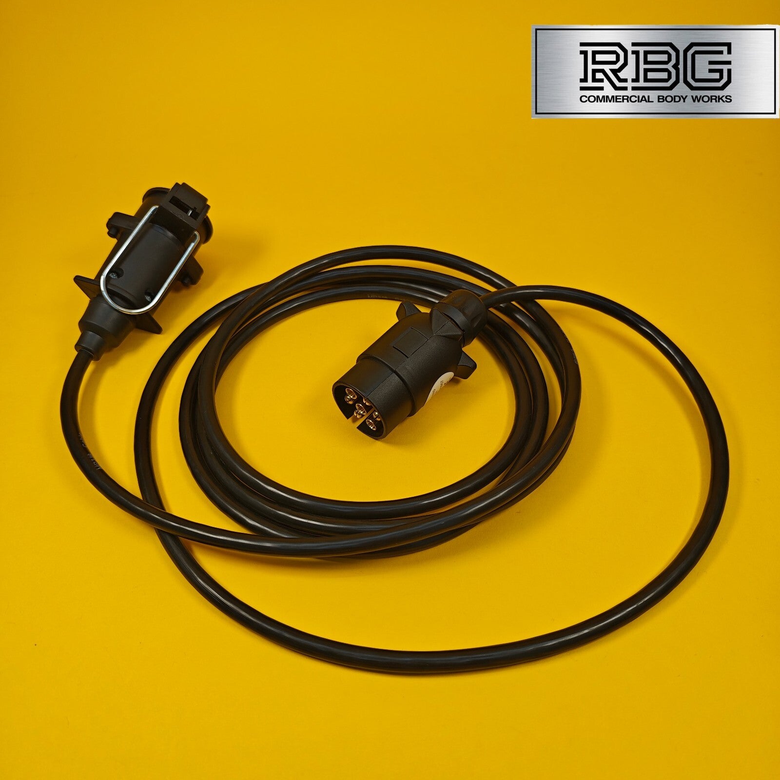 Extension Lead 7 Pin Plug To 7 Pin Flying Socket 3m Towing Cable Trailer 12V