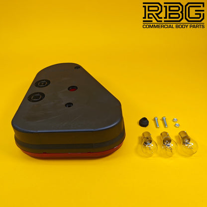 Rear Combination Lamp LEFT HAND Radex Light for Trailer Caravan 5 Function 12V