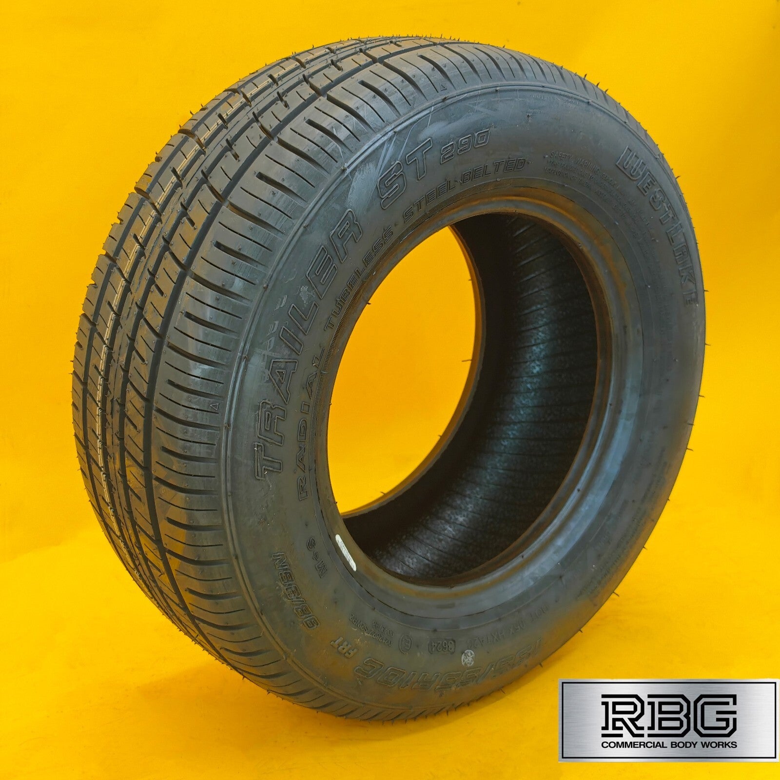 Trailer Tyre 10″ 195/55R10C Tubeless Trailer Wheels 195/55R10C Diameter 10″ UK