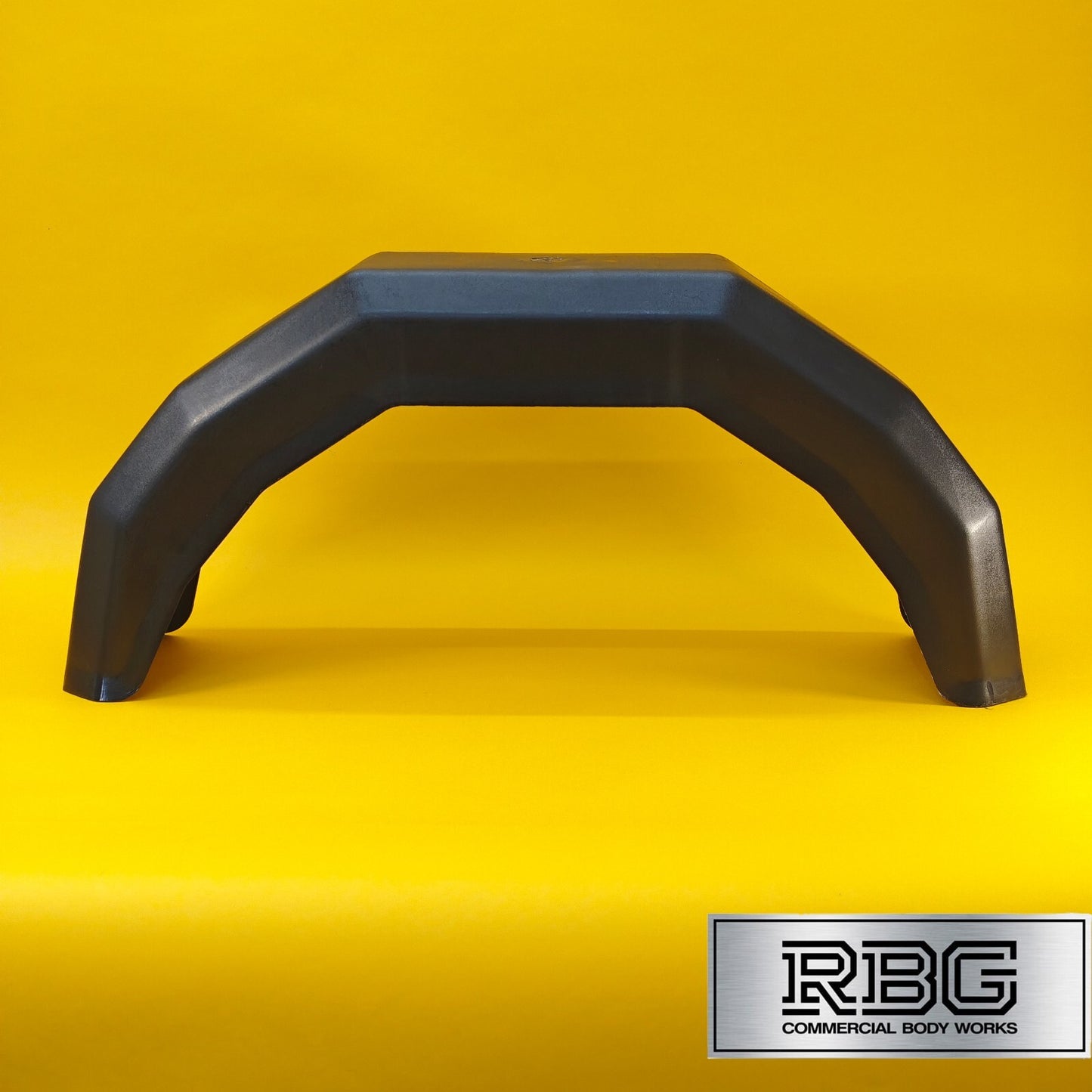 13 Inch Plastic Mudguard Single 760mm x 210mm for Trailer 13″ Wheels Black UK