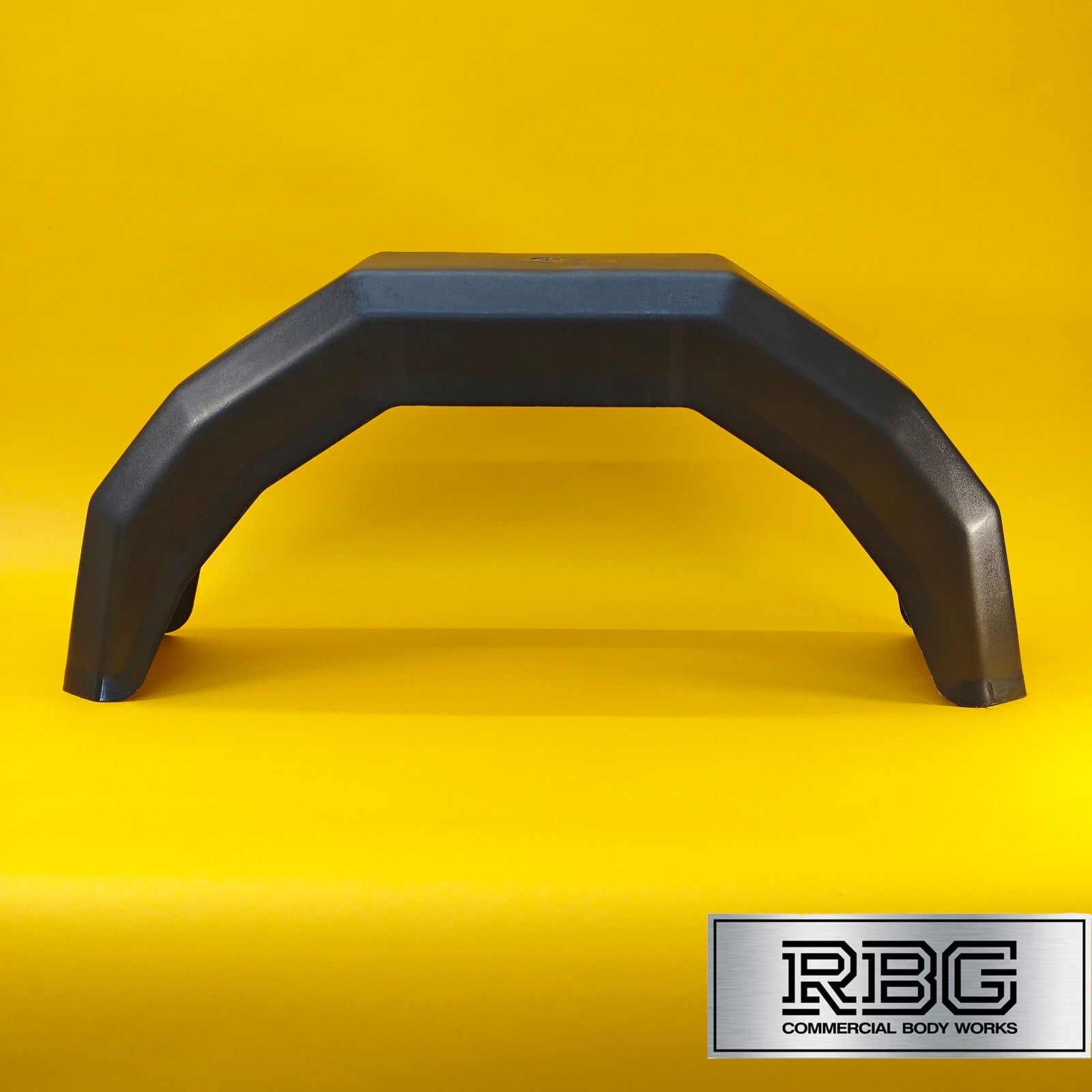 13 Inch Plastic Mudguard Single 760mm x 210mm for Trailer 13″ Wheels Black UK