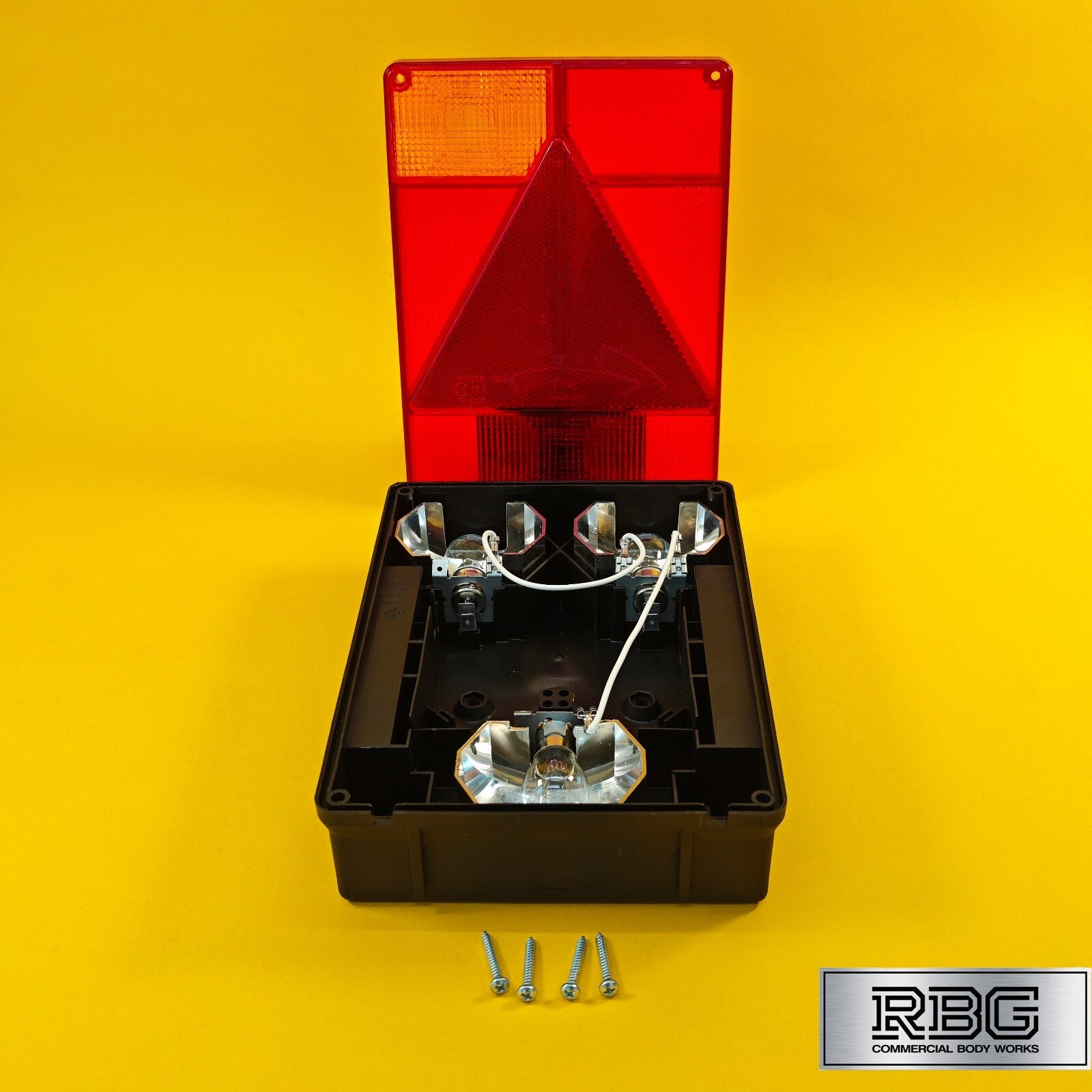 Rear Combination Light LEFT Hand Rectangular Vertical Lamp Radex 6800 Trailer