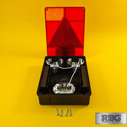 Rear Combination Light LEFT Hand Rectangular Vertical Lamp Radex 6800 Trailer