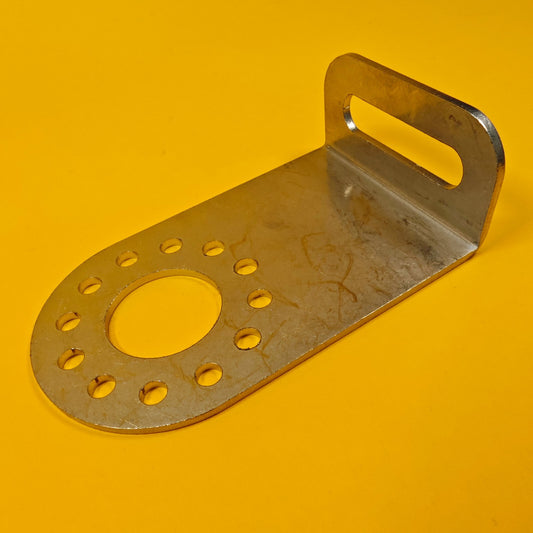 Right Angle Towbar Socket Plate 7 or 13 Pin Heavy Duty Mounting Trailers No Slot