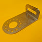 Right Angle Towbar Socket Plate 7 or 13 Pin Heavy Duty Mounting Trailers No Slot